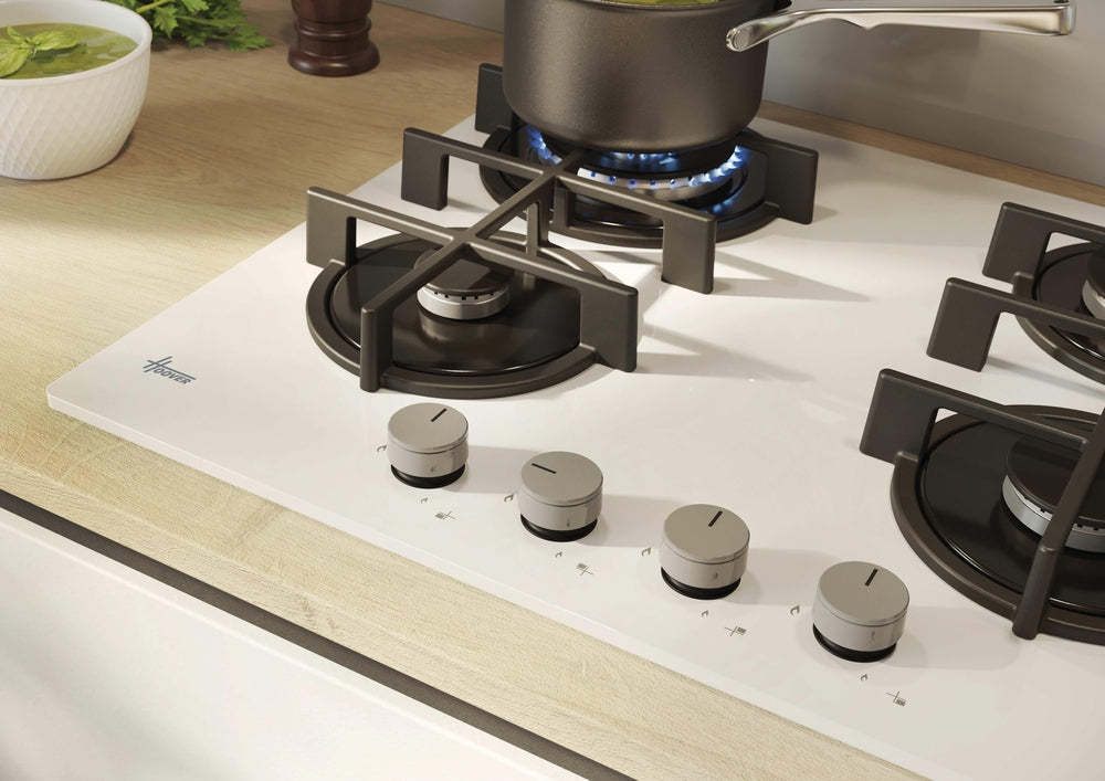 HOOVER BI  HVG6BR4C3W | 33803508 | New Collection 3 | 4 fuochi gas;Griglie Ghisa;Bruciatore doppia c