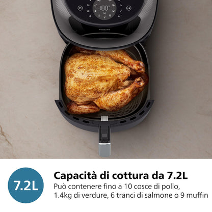 PHILIPS PED NA342 | CUCINA | COTTURA CIBI | FRIGGITRICI | FRIGGITRICE AD ARIA 2000W 7.2LT 16FUNZ.TOU