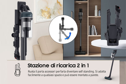SAMSUNG PED VS20C852FTB | CASA | ASPIRAZIONE | SCOPE RICARICABILI | SCOPA RIC. S/SACCO 25.2V INV.CIC