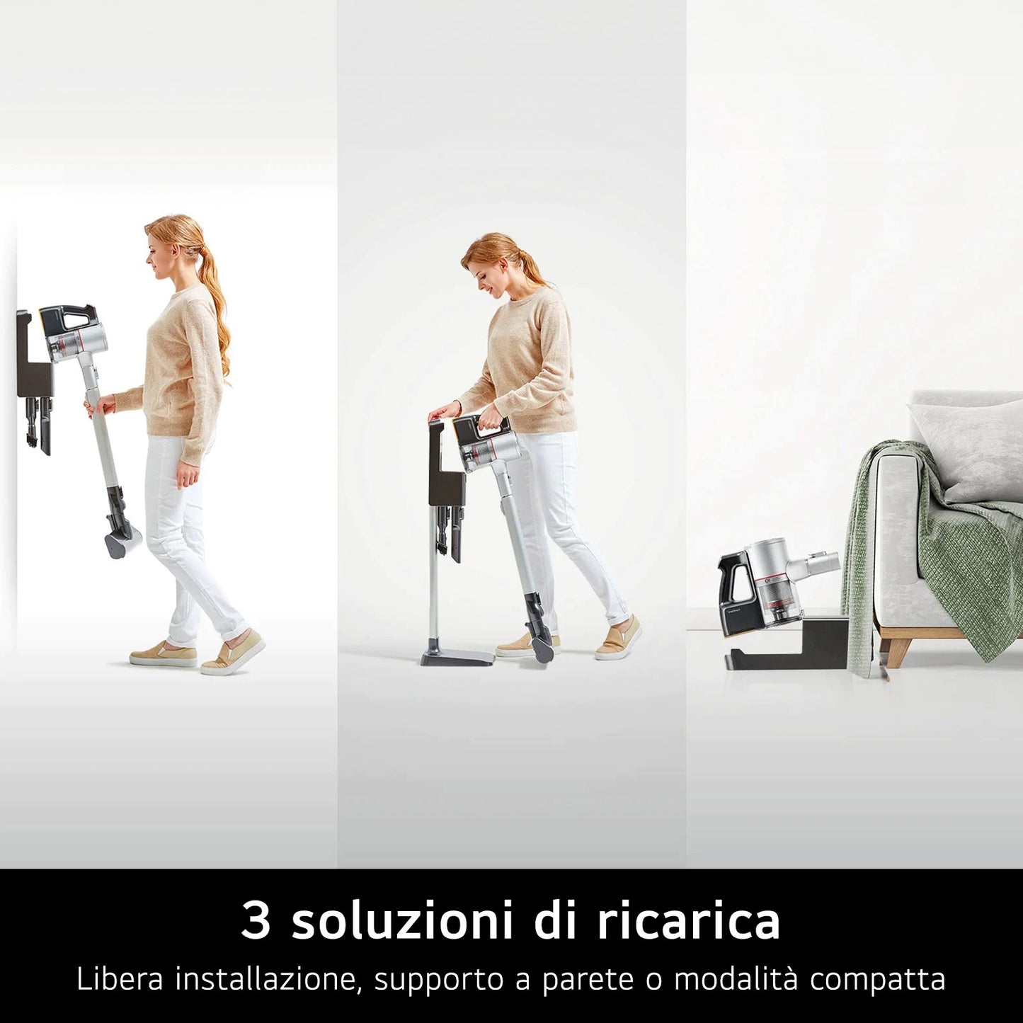 LG PED A9KCORE3S | CASA | ASPIRAZIONE | SCOPE RICARICABILI | SCOPA RIC.S/SACCO 260W 1.1LT WIFI+STAZ.