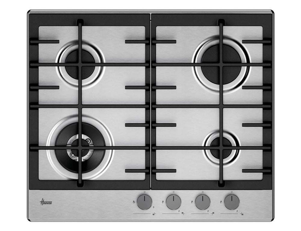HOOVER BI  HHG6BF4C3X | 33803511 | New Collection 3 | 4 fuochi gas;Griglie Ghisa;Bruciatore doppia c