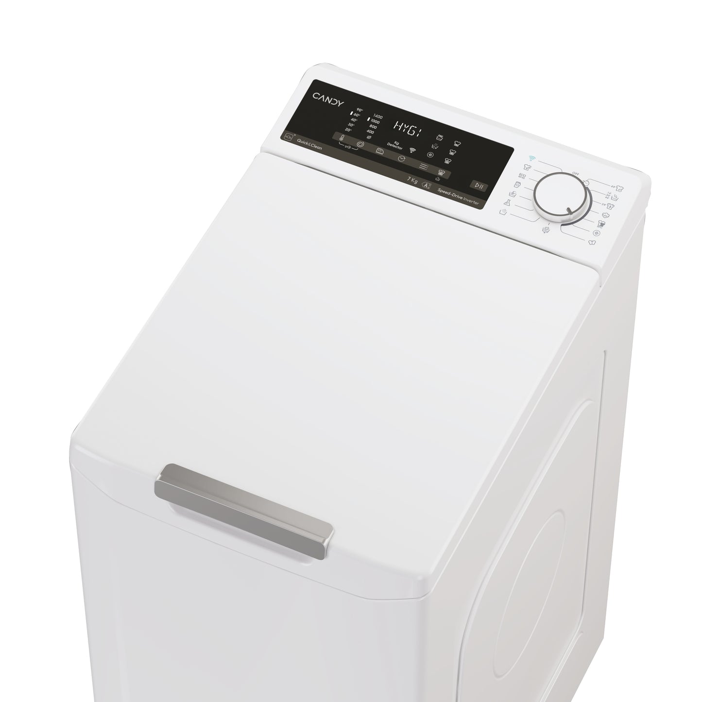 CANDY BIANCO TCA474TM5S | LAVATRICI | LAVATRICI CARICO DALL'ALTO | LAV. C/ALTO 7-7,99KG | LAV.C/ALTO