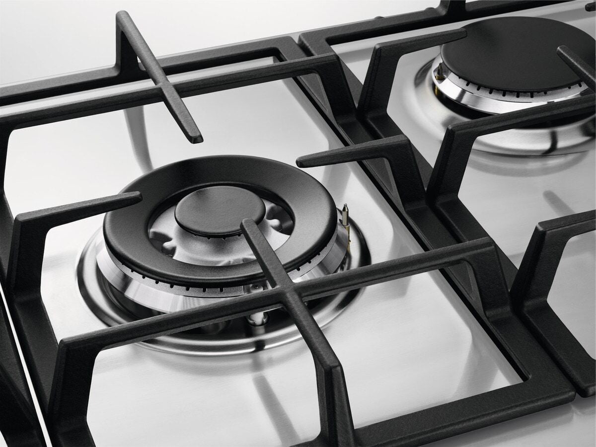 Electrolux BI   KGS7536SX   | 75 cm New Linea Slim Profilo 8 mm - 5 fuochi gas - Bruciatori ad alta