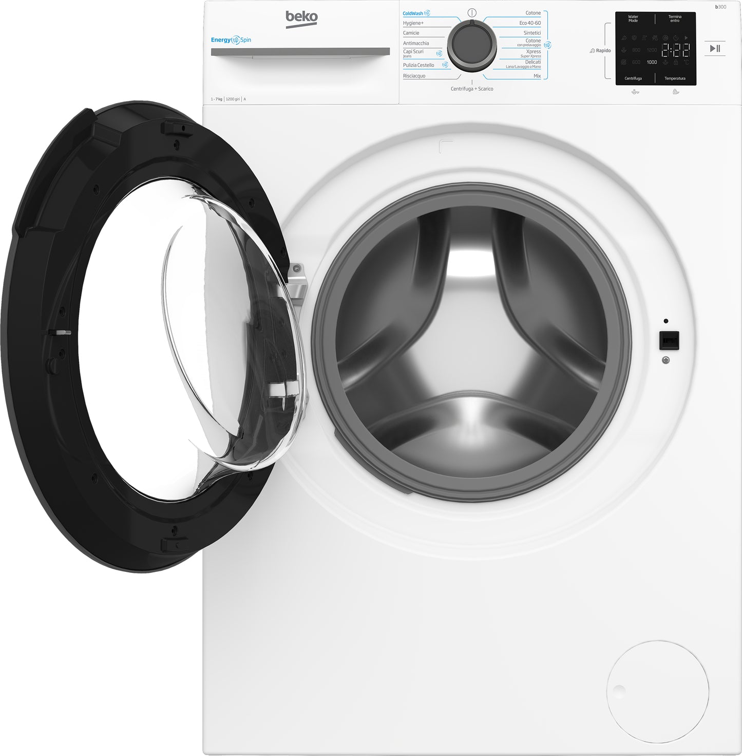 BEKO BIANCO BMWU3721A | LAVATRICI | LAVATRICI CARICO FRONTALE | LAV. C/FRONTALE 7-7,99KG | LAV.C/FRO