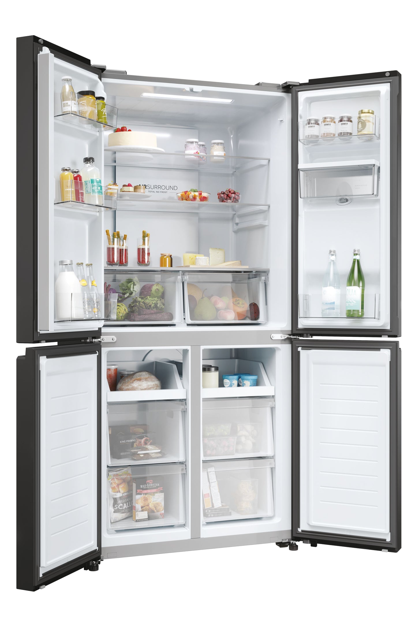 HAIER FS HCR3818EWPT | 34005702 | COOLING FS | CUBE 83 SERIE 3 | Multidoor | Refrigerator | Multidoo