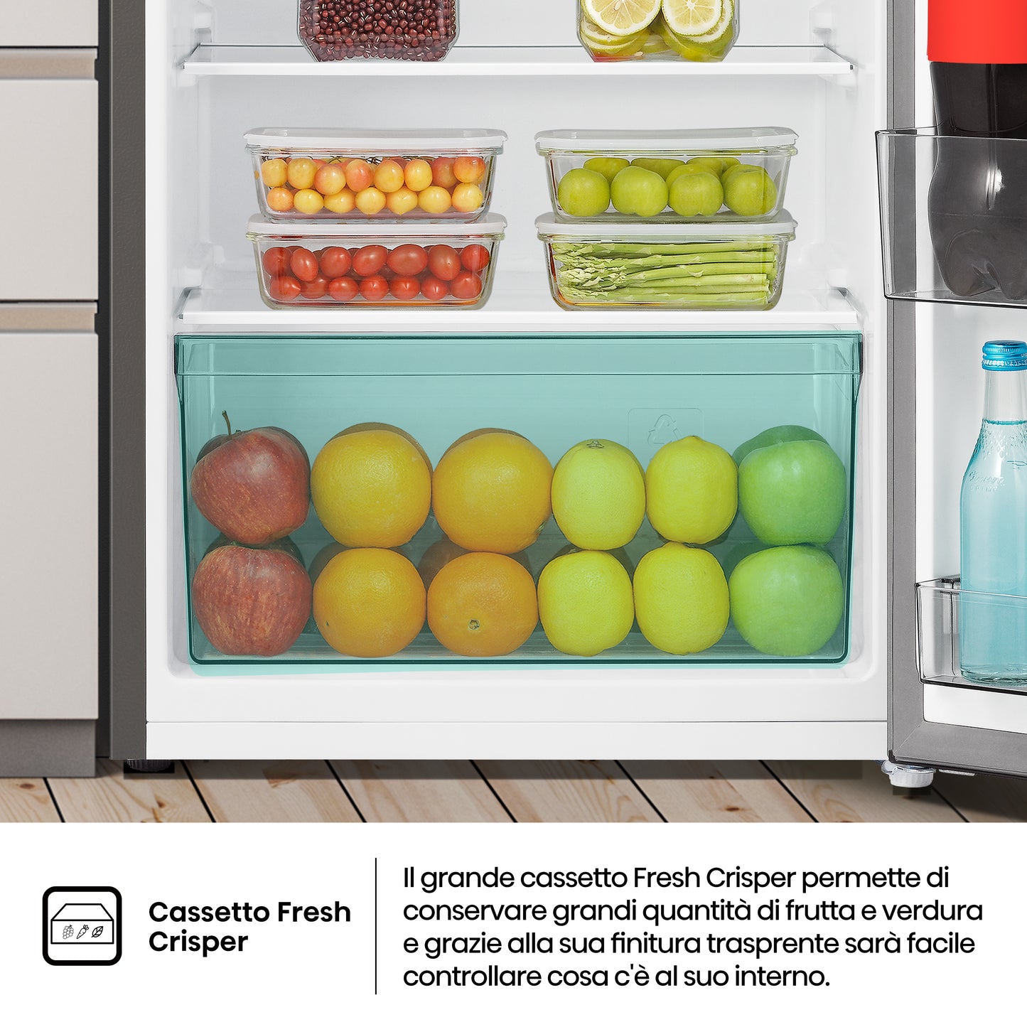 HISENSE BIANCO RR198D4ADE | FRIGORIFERI | FRIGORIFERI A 1PORTA | FRIGO 1P STATICO | FRIGO 1P.151LT C