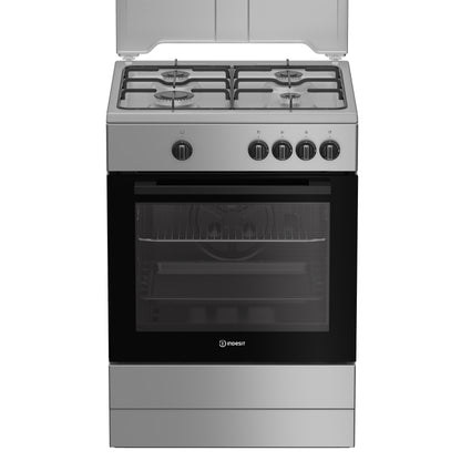 INDESIT BIANCO I6GGKMS | CUCINE | CUCINE FORNO A GAS | CUCINA FORNO A GAS 60-69CM | CUCINA 60CM 4F/G
