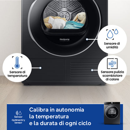 SAMSUNG BIANCO DV90DG6845LBU3 | ASCIUGATRICI | ASCIUGATRICI POMPA DI CALORE | ASCIUG. POMPA DI CALOR