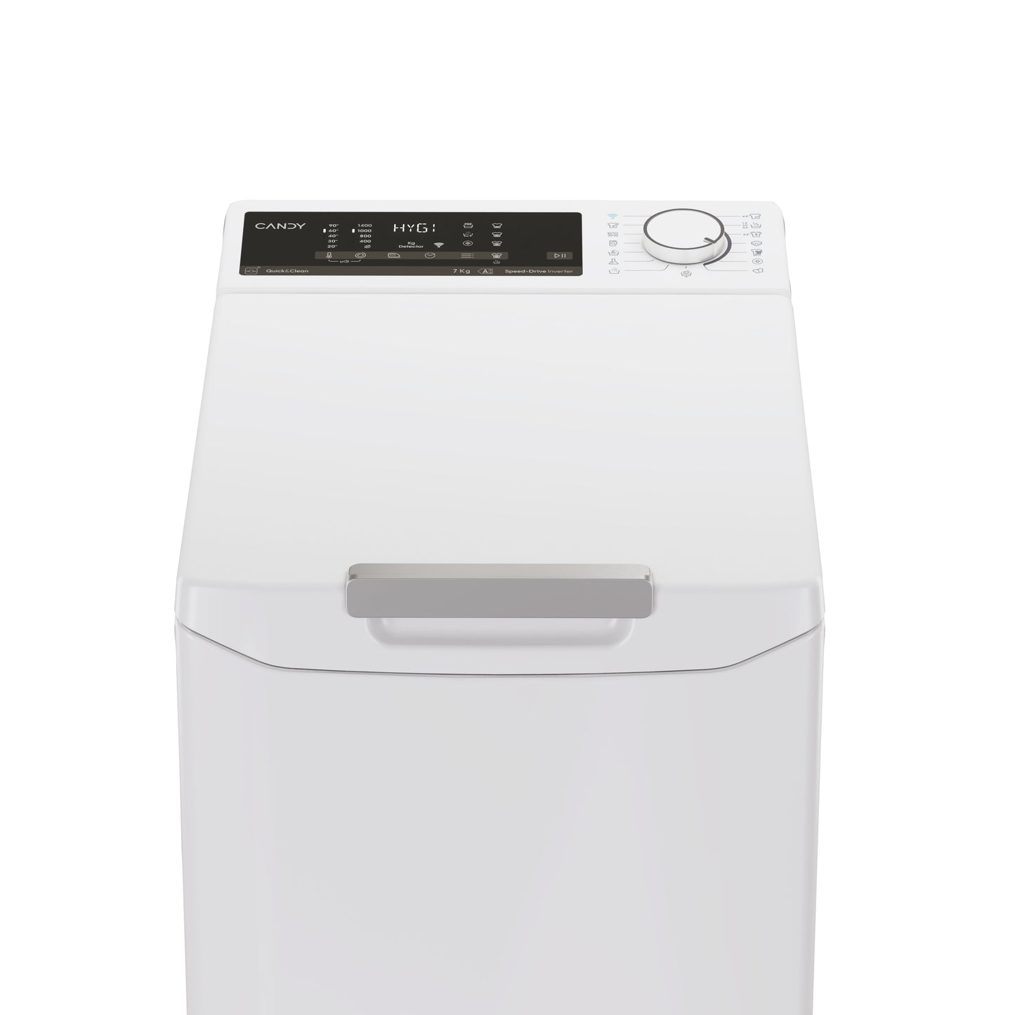 CANDY BIANCO TCA474TM5S | LAVATRICI | LAVATRICI CARICO DALL'ALTO | LAV. C/ALTO 7-7,99KG | LAV.C/ALTO
