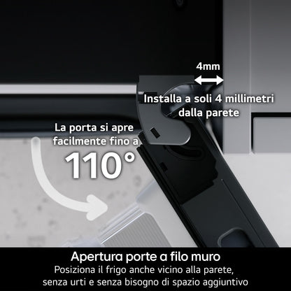 LG BIANCO GBBS322APY | FRIGORIFERI | FRIGORIFERI COMBINATI | FRIGO COMBI NO FROST | COMBI 375LT CE.A