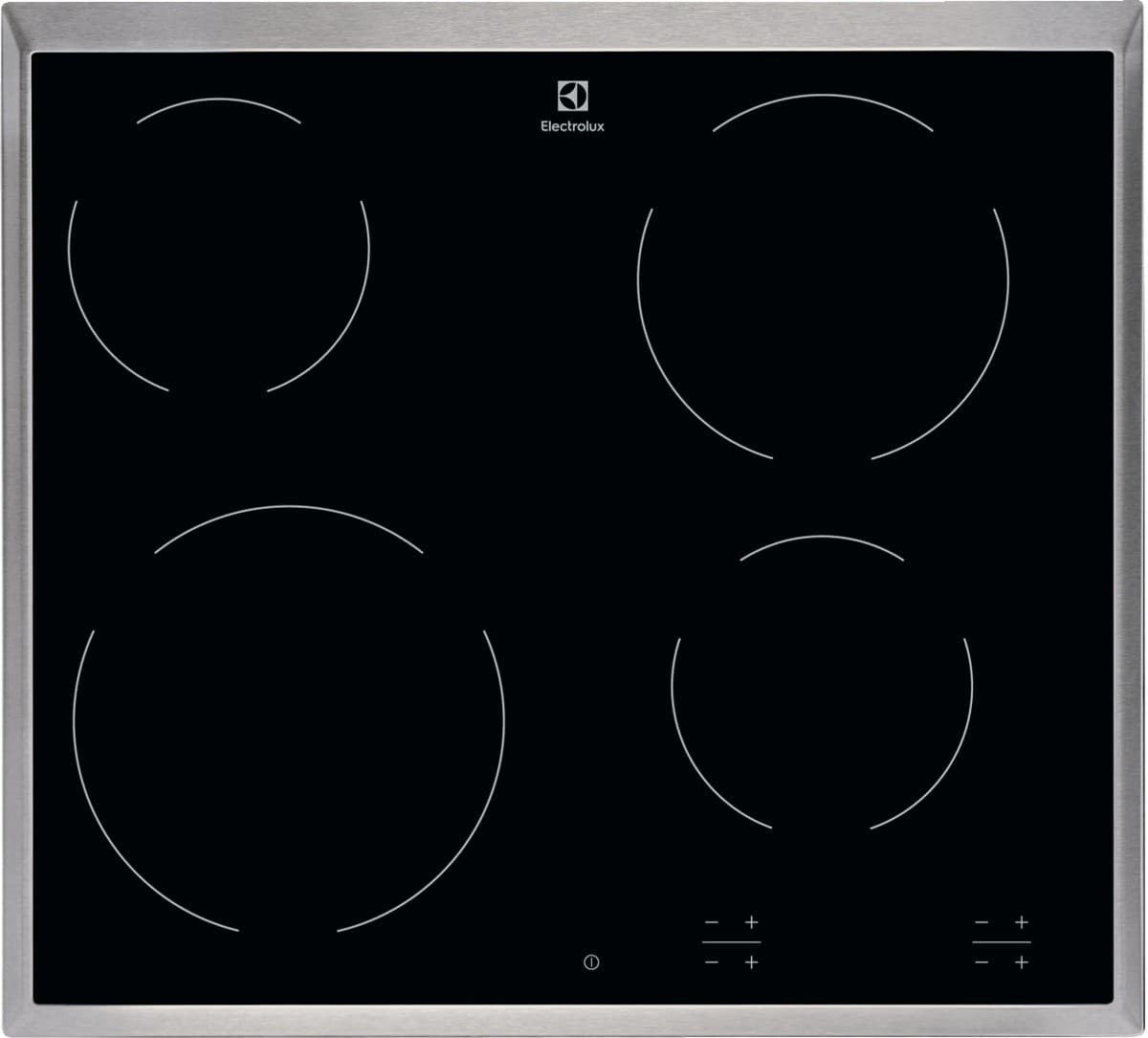 Electrolux BI   KT6400X   | 60 cm - Vetroceramica elettrico - 4 zone cottura  - Controllo elettronic