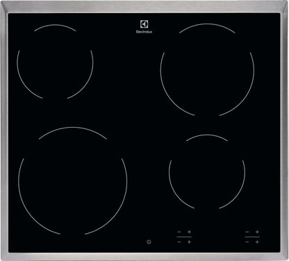 Electrolux BI   KT6400X   | 60 cm - Vetroceramica elettrico - 4 zone cottura  - Controllo elettronic