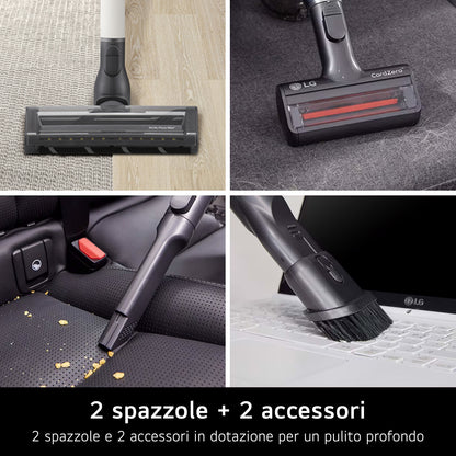 LG PED A9TPRIME1C | CASA | ASPIRAZIONE | SCOPE RICARICABILI | SCOPA RIC. S/SACCO 260W 0.44L C/STAZ.S