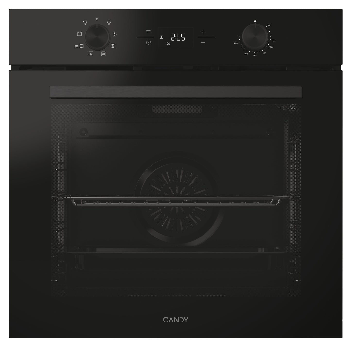 CANDY BI CA6N3T1HTB|33703858|Forno elettrico ventilato Finiture Vetro Nero, Classe Energetica A+, Ca