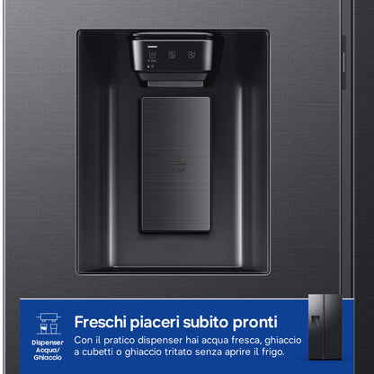 SAMSUNG BIANCO RS80F66KBFEF | FRIGORIFERI | SIDE BY SIDE | SIDE BY SIDE NO FROST | SBS 635LT CE.B NO