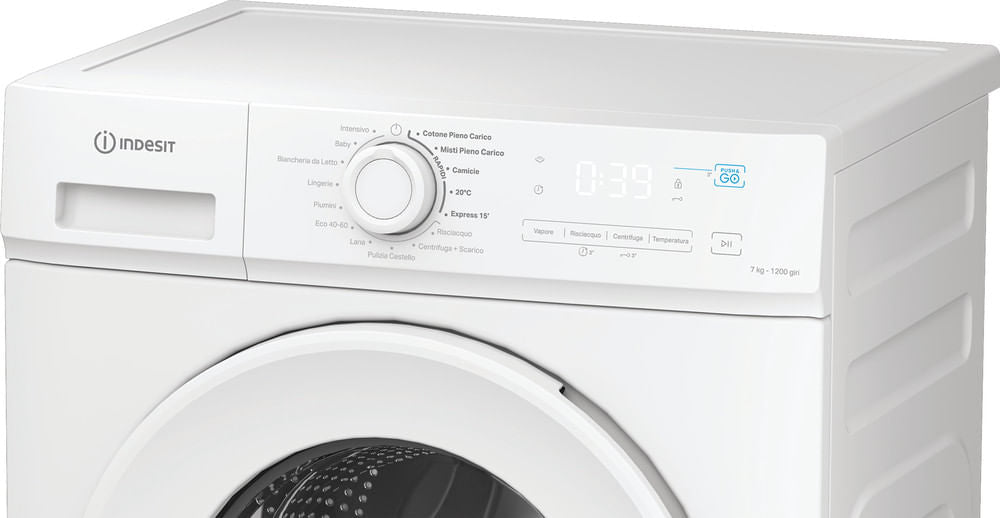 INDESIT BIANCO IMA762MYTIMEIT | LAVATRICI | LAVATRICI PROFONDITA' RIDOTTA | LAV.SLIM FINO 48CM 7-7,9