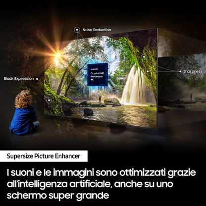 SAMSUNG ELETTRONICA UE98DU9070UXZT | TV | TV LED | TV LED >=90" | TV LED 98"CRYSTAL UHD 4K DVBT2/S2