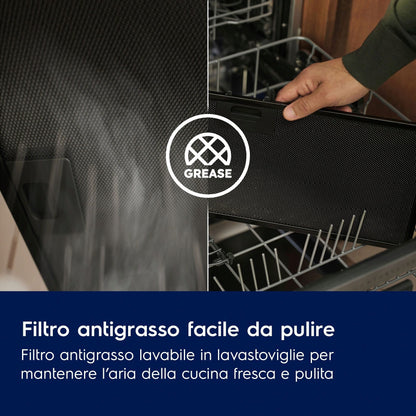 Electrolux BI   LFT526X Phase-out 2026 Aprile | Cappa camino - 60 cm - Classe energetica B - Portata