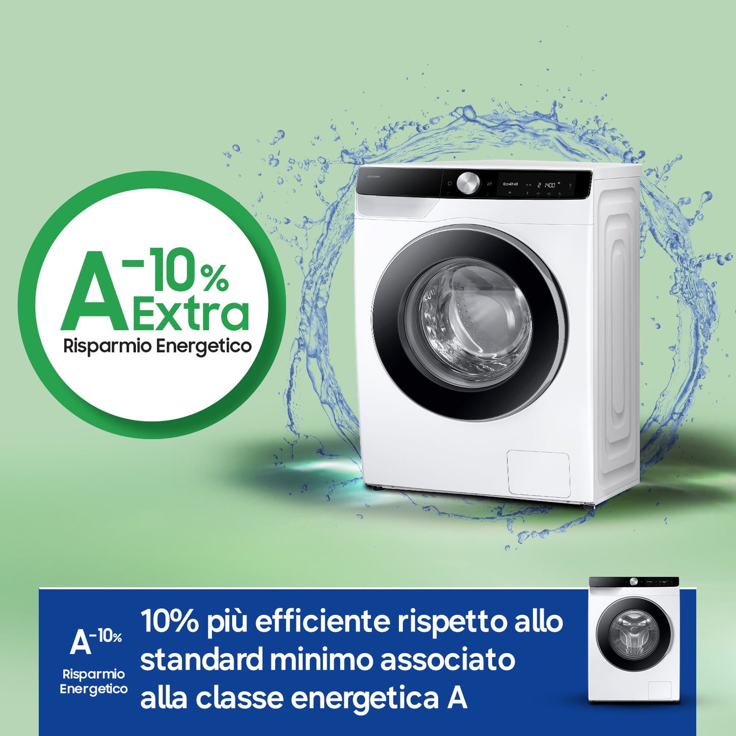 SAMSUNG BIANCO WW11DG6B85LKU3 | LAVATRICI | LAVATRICI CARICO FRONTALE | LAV. C/FRONTALE 11-11,99KG |