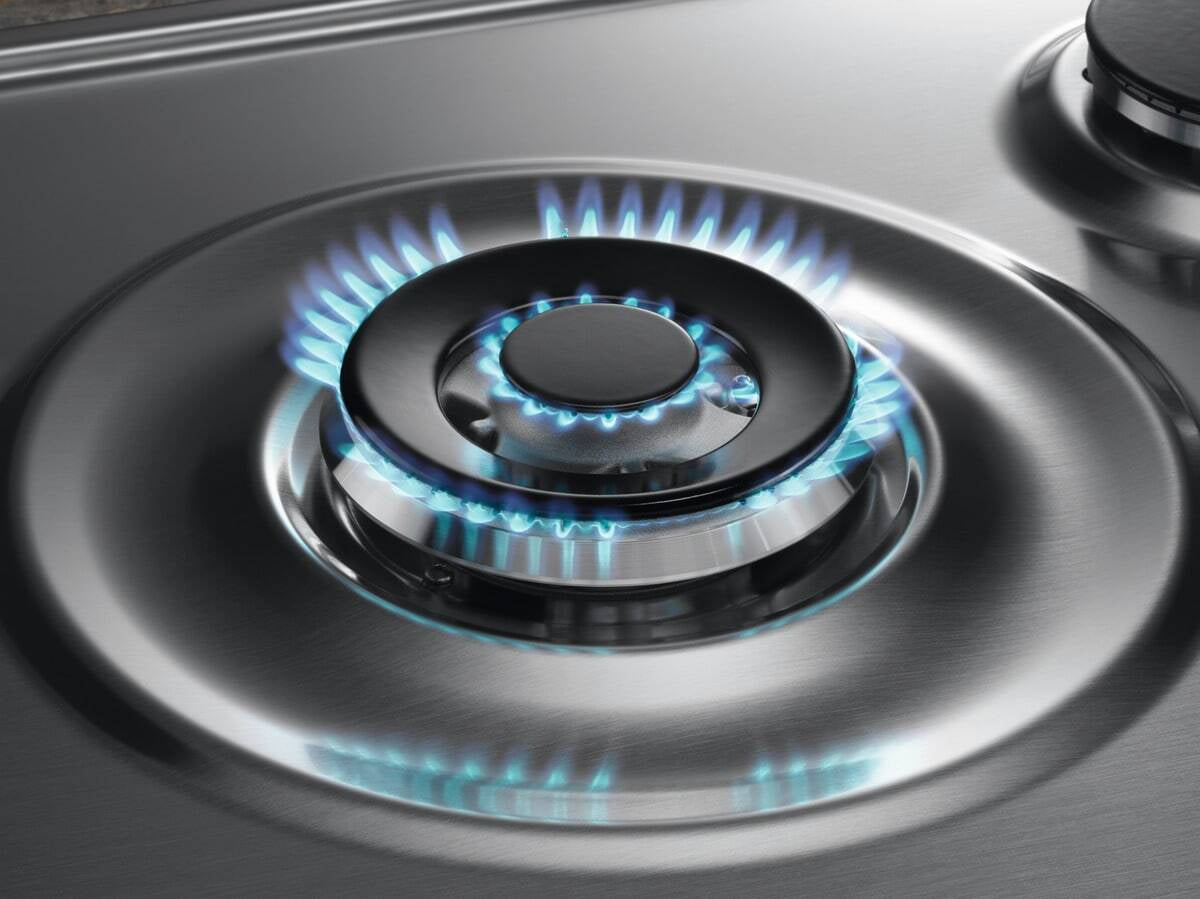 Electrolux BI   KGS7534SX   | 75 cm New Linea Slim Profilo 8 mm - 5 fuochi gas - Bruciatori ad alta