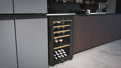 HAIER BIANCO HWS49GA | FRIGORIFERI | CANTINE | CANTINE | CANTINA CE.F 49BOTT. 116LT NERO