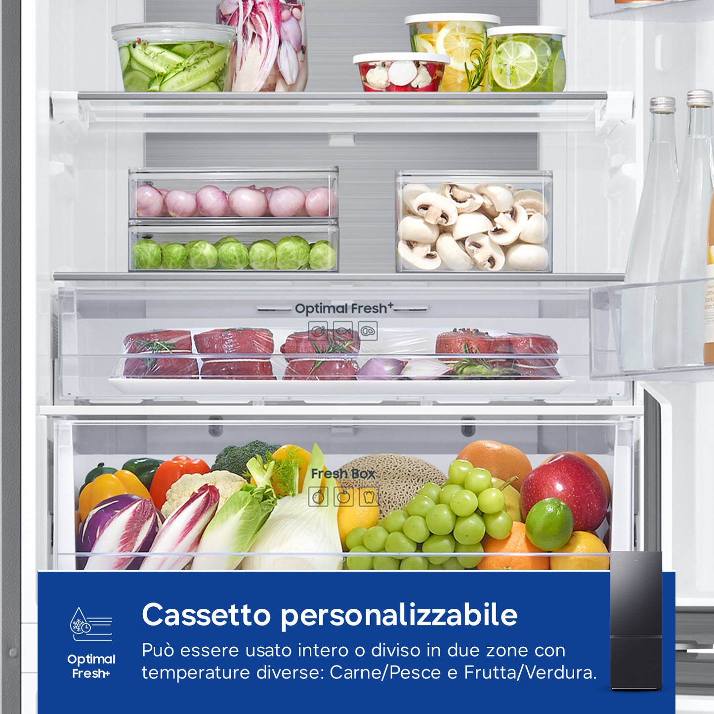 SAMSUNG BIANCO RB53DG706AB1EF | FRIGORIFERI | FRIGORIFERI COMBINATI | FRIGO COMBI NO FROST | COMBI 5