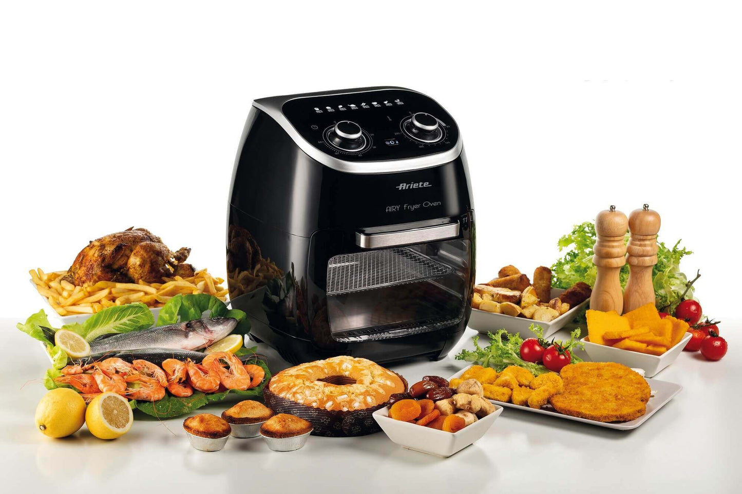 ARIETE PED 4619 | CUCINA | COTTURA CIBI | FRIGGITRICI | FRIGGITRICE AD ARIA 2000W 11L AIRY FRYER OVE