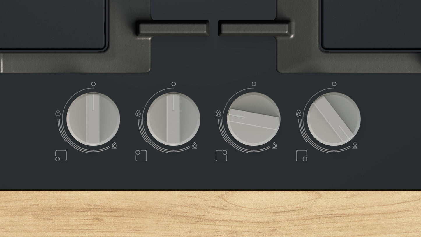 BOSCH INCASSO PNP6B6K40 | PIANI COTTURA INCASSO | PIANI COTTURA GAS | PIANI COTTURA GAS 31-60CM | P.