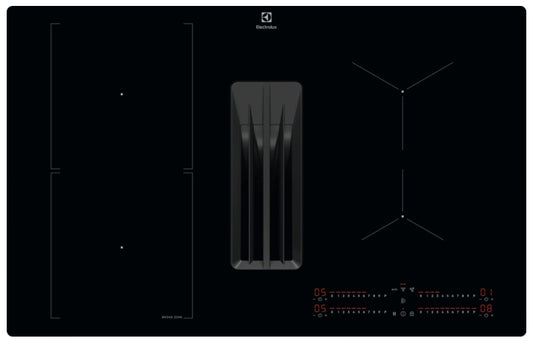 Electrolux BI  Partner KCC83480I Phase-out 2026 Aprile | Piano a induzione con cappa integrata - Mod