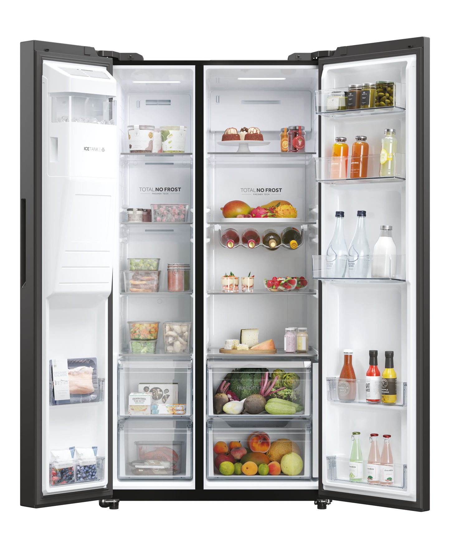 HAIER FS HSW59F18EIPT | 34005274 | COOLING FS | SBS 90 SERIE 5 | SxS | Refrigerator | SxS 180x90cm,