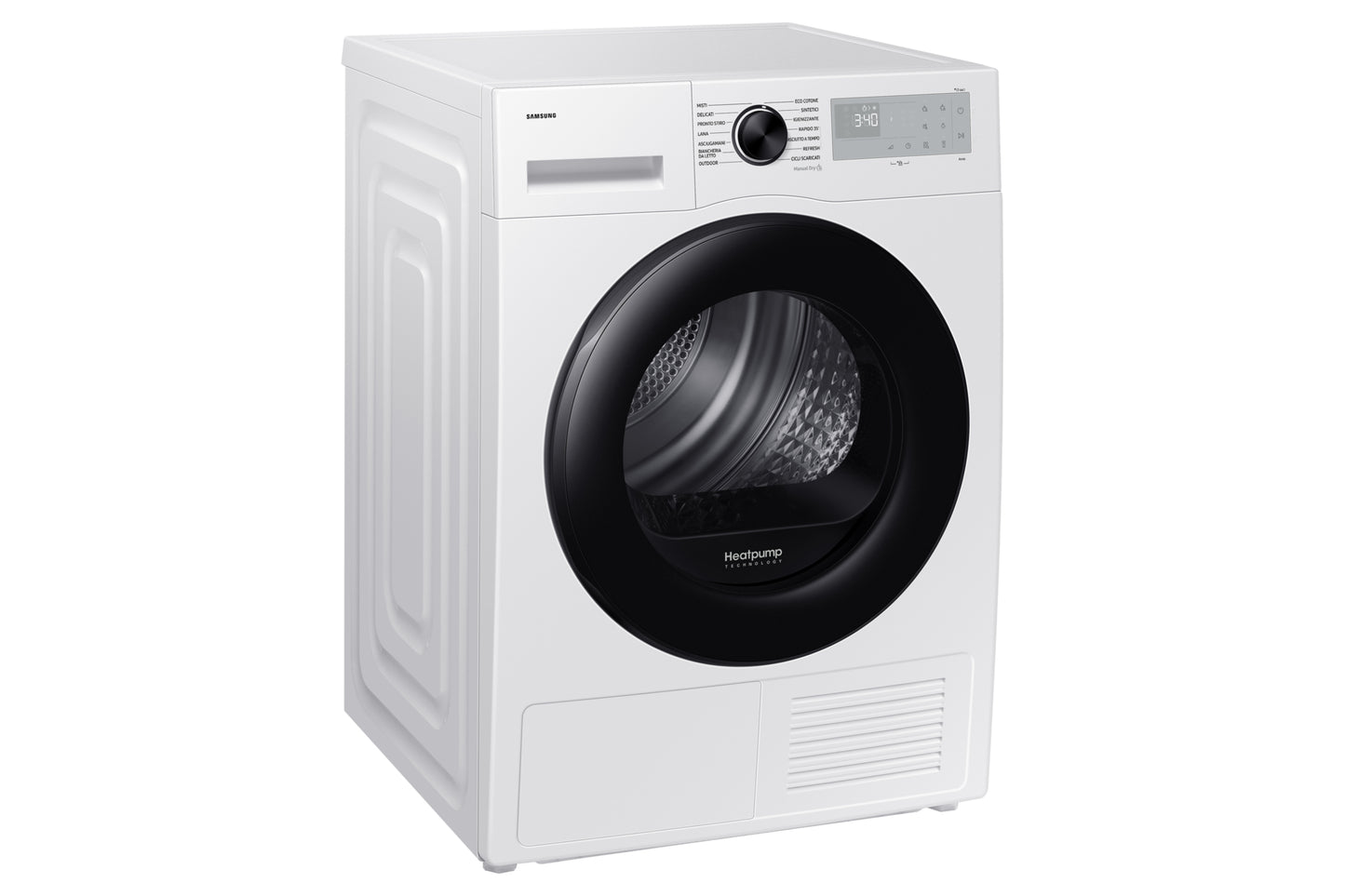 SAMSUNG BIANCO DV90DG52A0AHET | ASCIUGATRICI | ASCIUGATRICI POMPA DI CALORE | ASCIUG. POMPA DI CALOR
