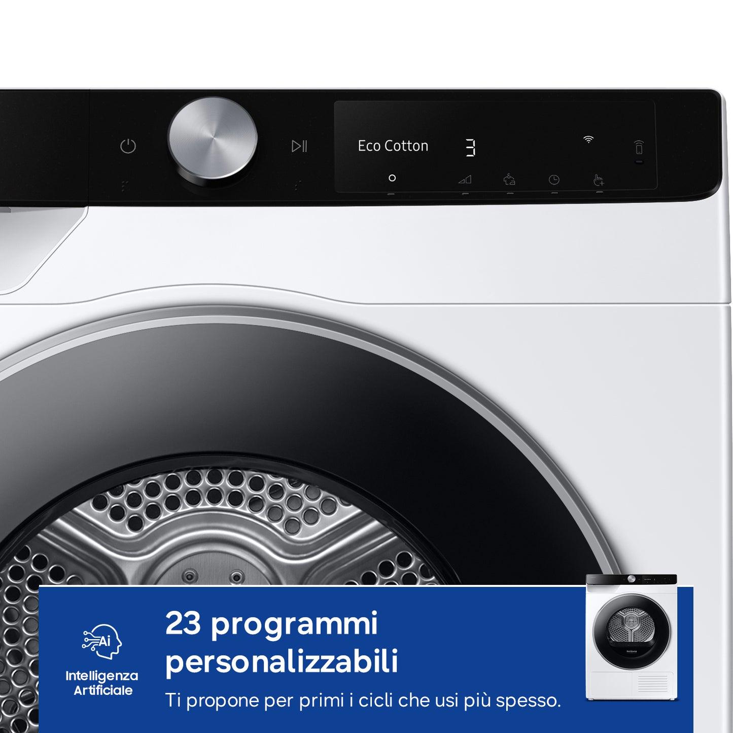 SAMSUNG BIANCO DV90DG6845LKU3 | ASCIUGATRICI | ASCIUGATRICI POMPA DI CALORE | ASCIUG. POMPA DI CALOR
