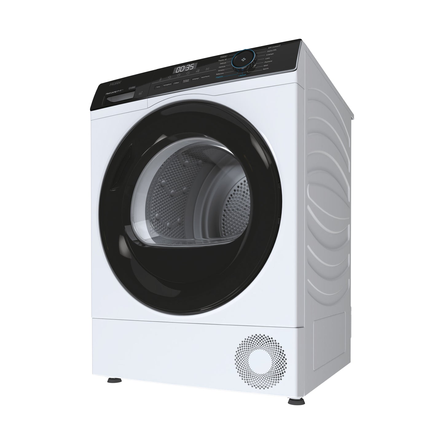 HAIER BIANCO HD90A3939EIT | ASCIUGATRICI | ASCIUGATRICI POMPA DI CALORE | ASCIUG. POMPA DI CALORE 9-