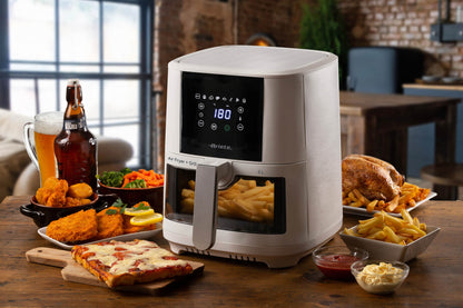 ARIETE PED 4626BIANCO | CUCINA | COTTURA CIBI | FRIGGITRICI | FRIGGITRICE AD ARIA 1300W 6LT BIANCO