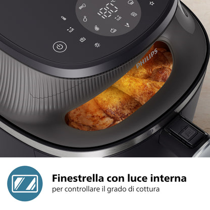 PHILIPS PED NA342 | CUCINA | COTTURA CIBI | FRIGGITRICI | FRIGGITRICE AD ARIA 2000W 7.2LT 16FUNZ.TOU