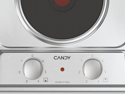 CANDY BI CE32XK|33803291|Piano domino, 2 piastre elettriche, potenza massima assorbita: 3,5 kW