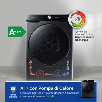 SAMSUNG BIANCO DV16DG8600BVU3 | ASCIUGATRICI | ASCIUGATRICI POMPA DI CALORE | ASCIUG. POMPA DI CALOR