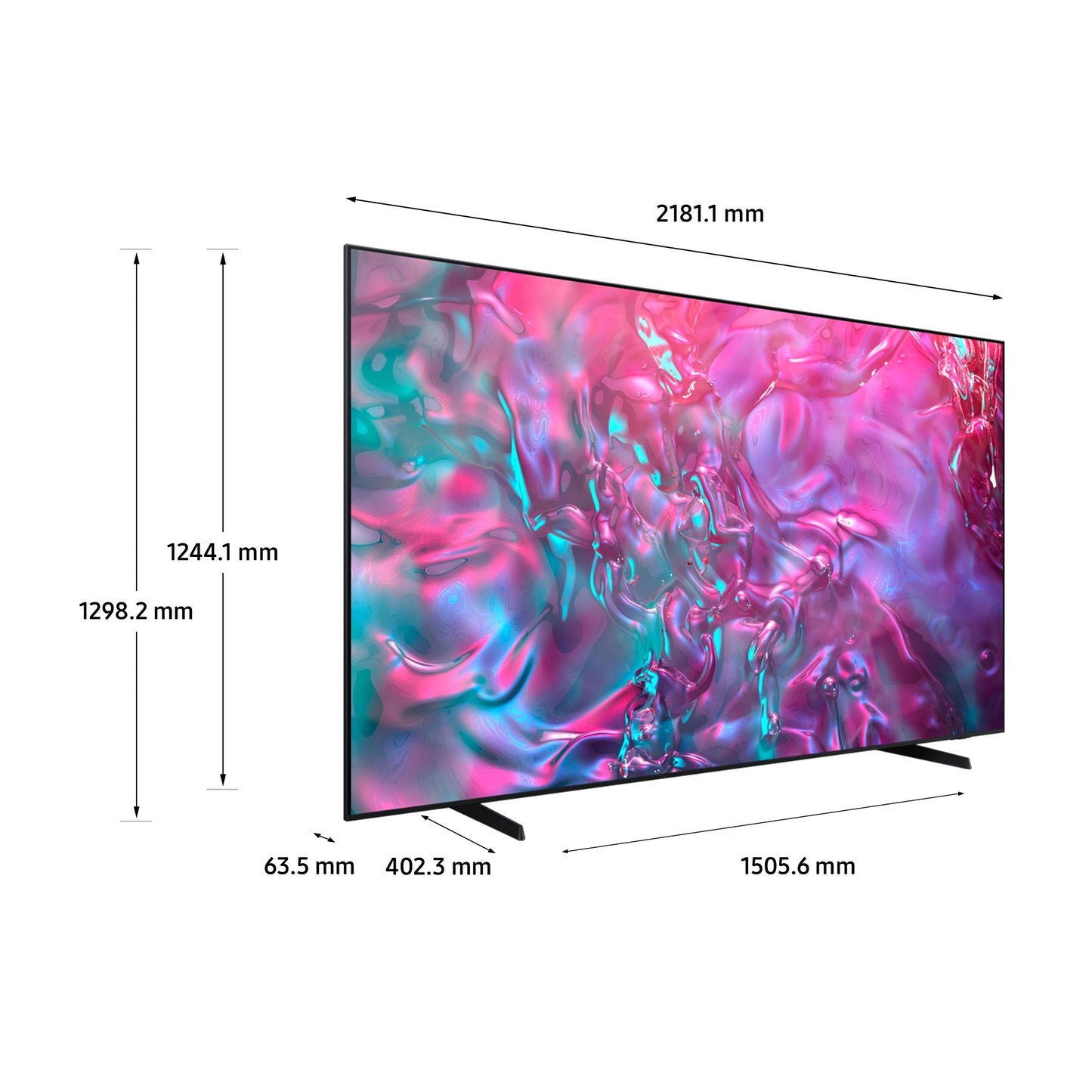 SAMSUNG ELETTRONICA UE98DU9070UXZT | TV | TV LED | TV LED >=90" | TV LED 98"CRYSTAL UHD 4K DVBT2/S2