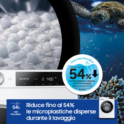 SAMSUNG BIANCO WW90DG6U25LEU3 | LAVATRICI | LAVATRICI CARICO FRONTALE | LAV. C/FRONTALE 9-9,99KG | L