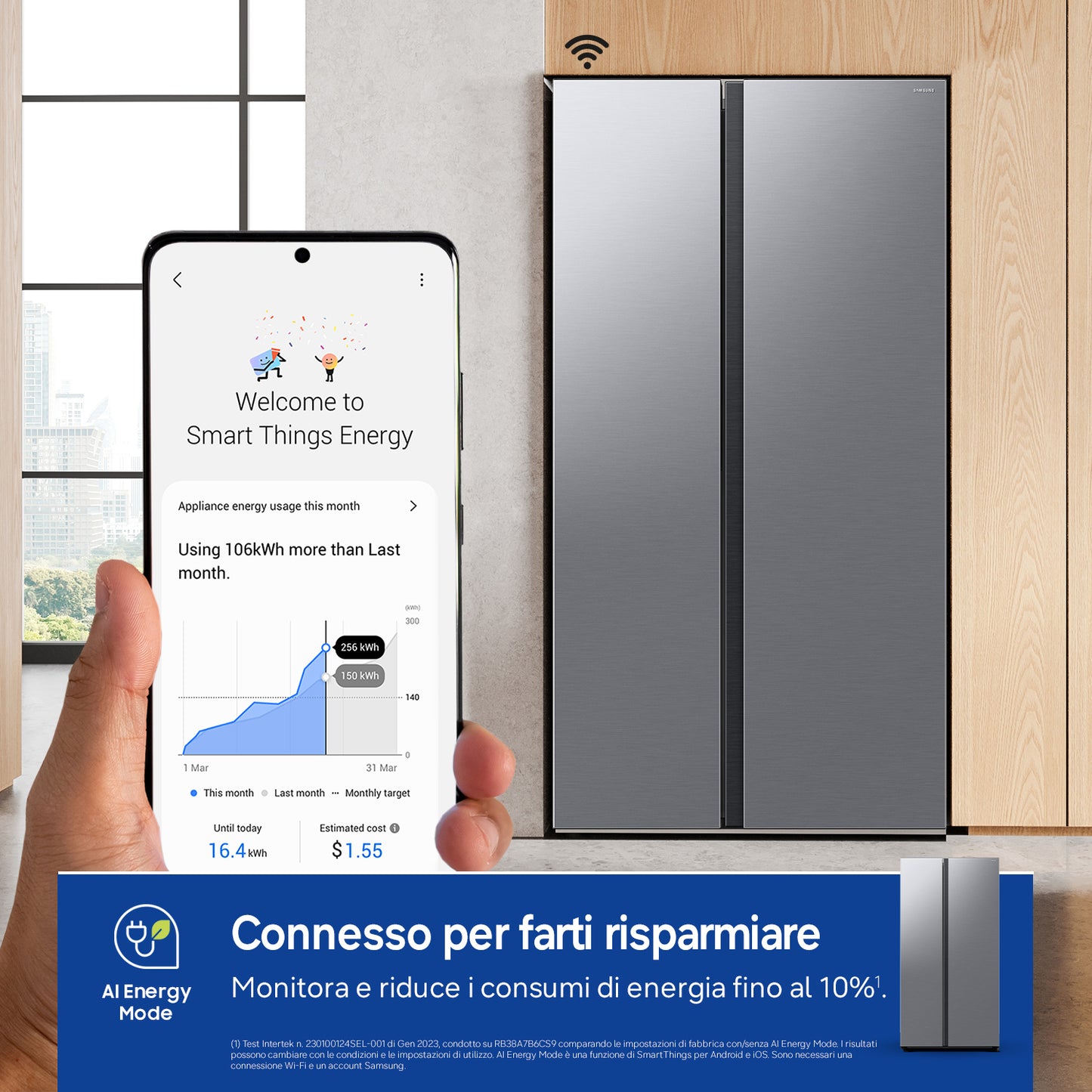 SAMSUNG BIANCO RS57DG400EM9EF | FRIGORIFERI | SIDE BY SIDE | SIDE BY SIDE NO FROST | SBS 583LT CE.E