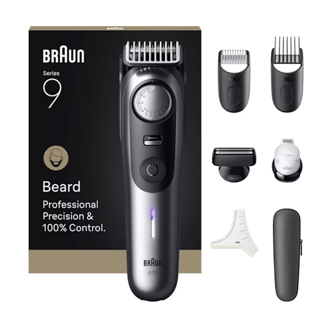BRAUN PED BT9520 | CURA PERSONA | RASATURA | REGOLA BARBA | REG.BARBA RIC. 52LUNGH. LAMA PROBLADE+2P