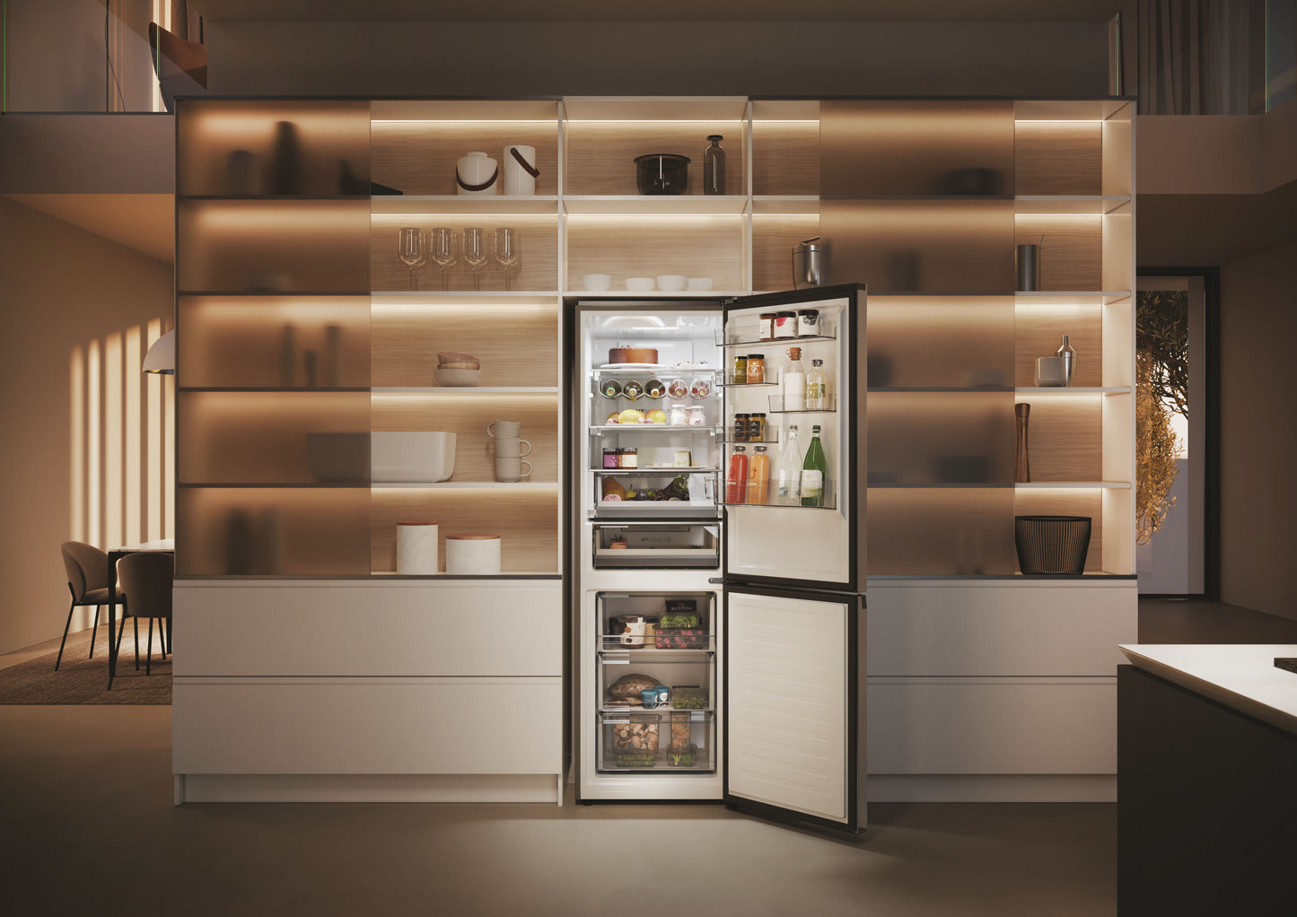 HAIER FS HDPW5618DNPK | 34005466 | COOLING FS | 2D 60 SERIE 5 | Bottom Freezer 2D | Refrigerator | C