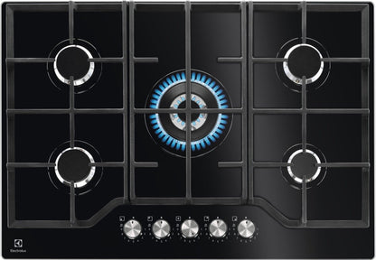 Electrolux BI   KGG75362K   | 75 cm - Nuova estetica Gas on Glass - Step Power - 5 fuochi - Bruciato