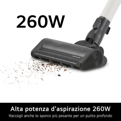 LG PED A9TPRIME1C | CASA | ASPIRAZIONE | SCOPE RICARICABILI | SCOPA RIC. S/SACCO 260W 0.44L C/STAZ.S