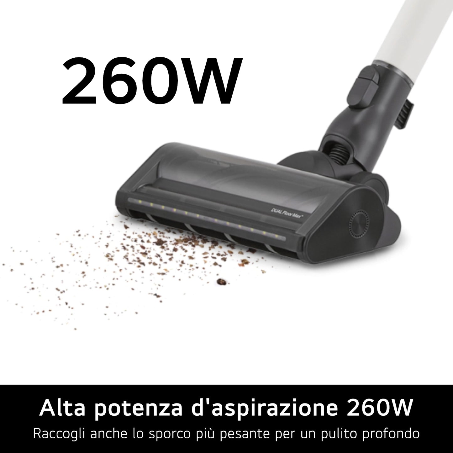 LG PED A9KCORE3S | CASA | ASPIRAZIONE | SCOPE RICARICABILI | SCOPA RIC.S/SACCO 260W 1.1LT WIFI+STAZ.