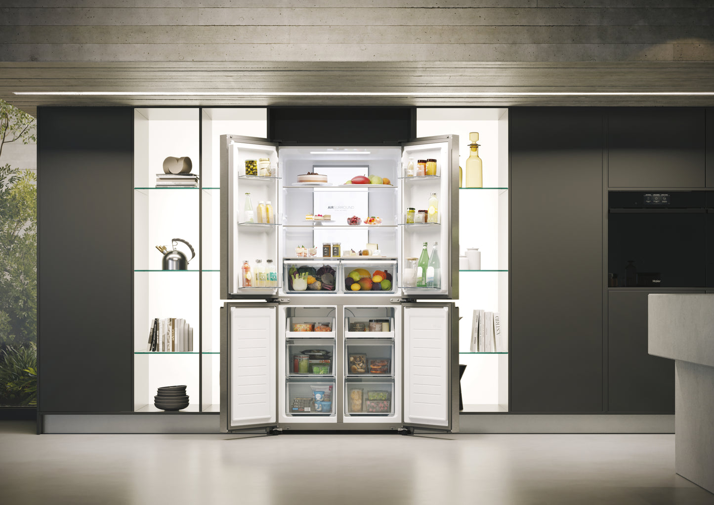 HAIER FS HCR7818DNMM | 34005789 | COOLING FS | CUBE 83 SERIE 7 | Multidoor | Refrigerator | Multidoo
