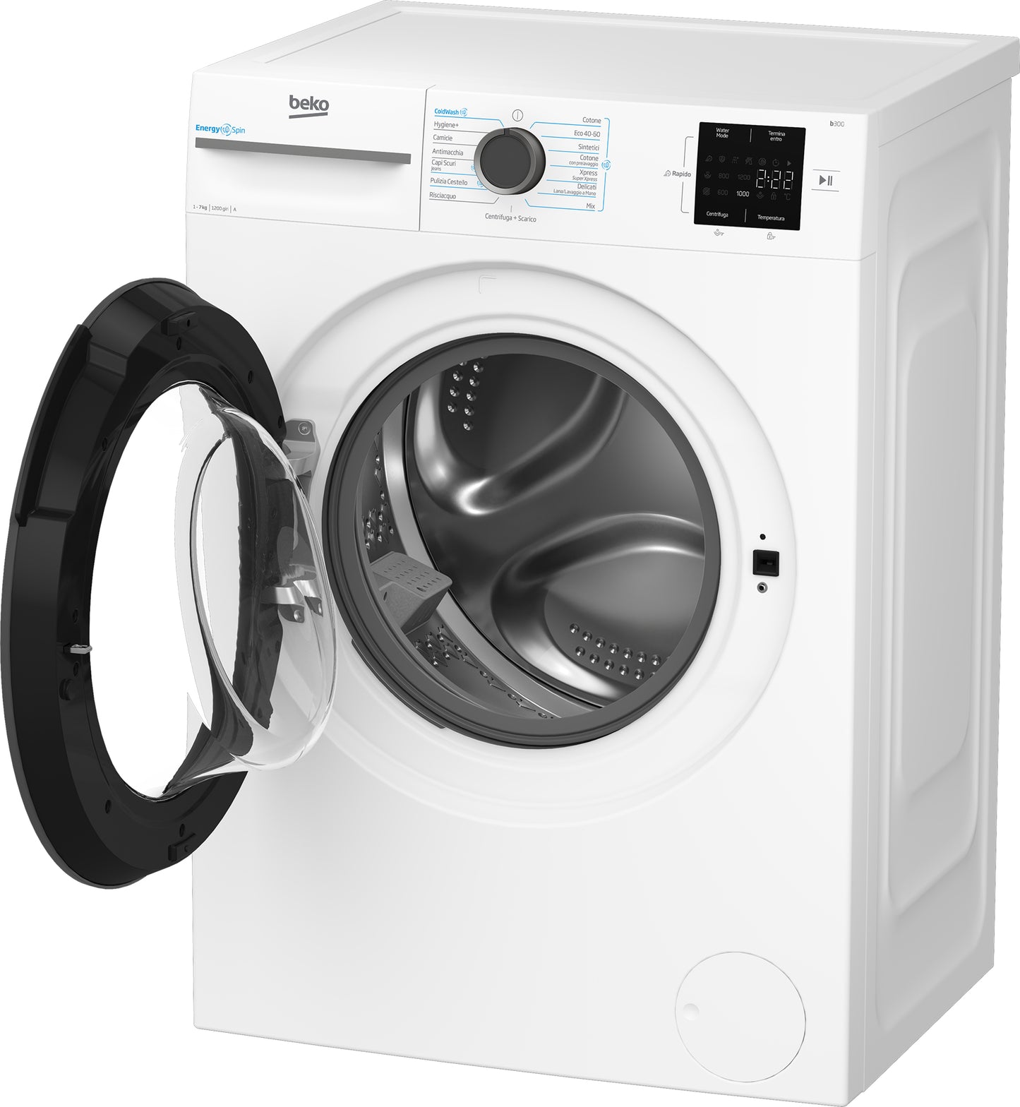 BEKO BIANCO BMWU3721A | LAVATRICI | LAVATRICI CARICO FRONTALE | LAV. C/FRONTALE 7-7,99KG | LAV.C/FRO