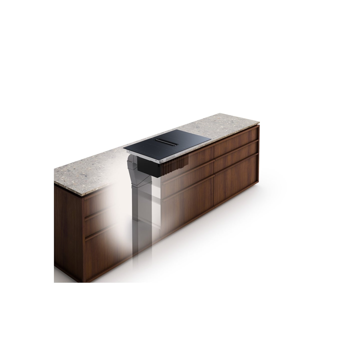 Electrolux BI  Partner KCC84453CK   | Piano a induzione con cappa integrata - Modello FILTRANTE - 83