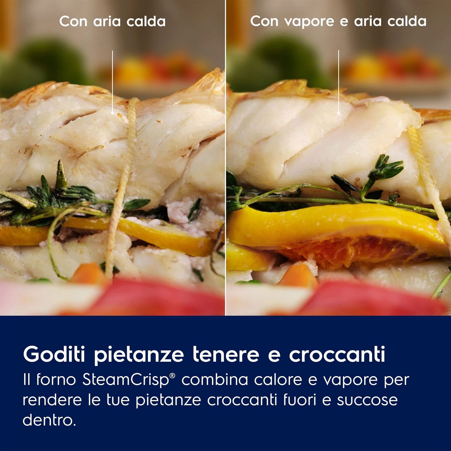 Electrolux BI  Partner KOCDH67H   | Forno multifunzione combinato a vapore SteamCrisp; InfiSpace_: v