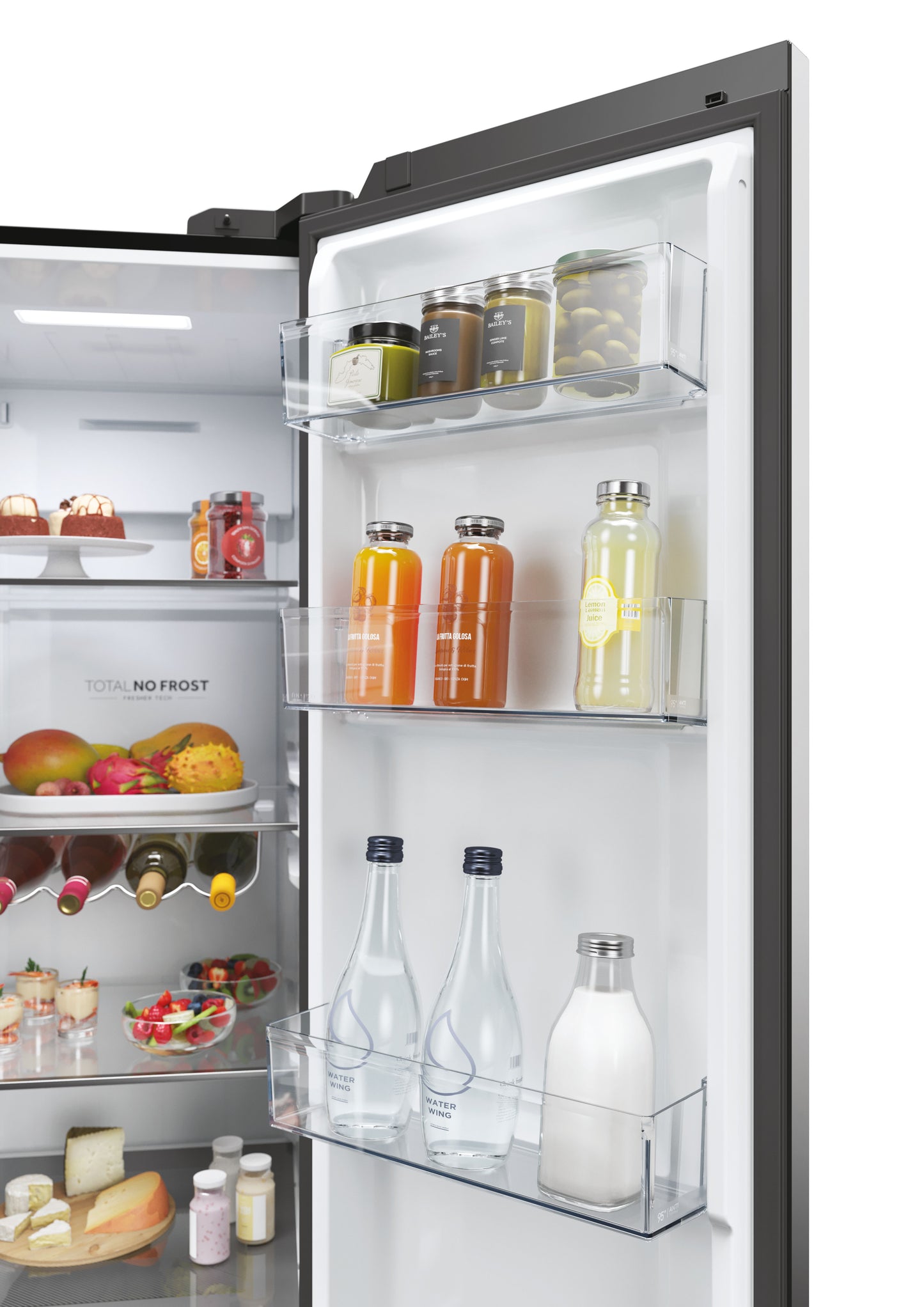 HAIER FS HSW59F18EIPT | 34005274 | COOLING FS | SBS 90 SERIE 5 | SxS | Refrigerator | SxS 180x90cm,